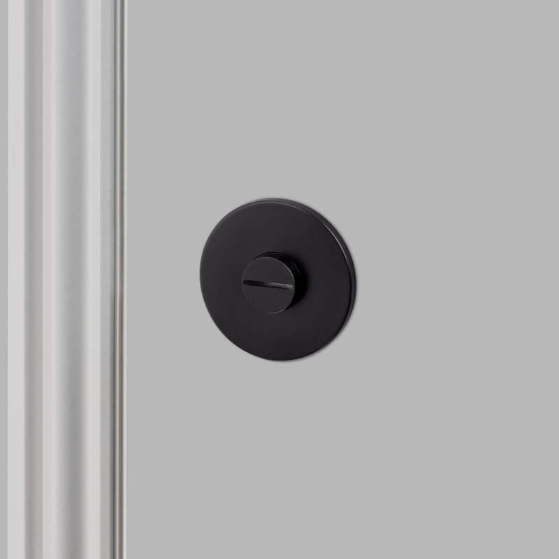 Thumbturn Lock / Cross, Black
