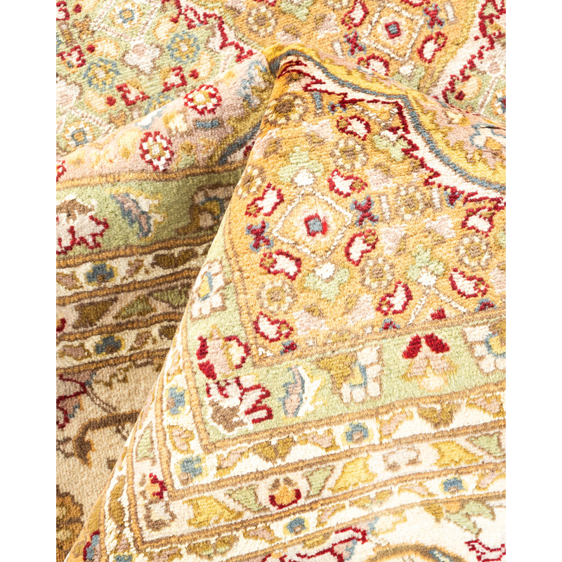 Classic One-of-a-Kind 9' 2" X 12' 4" Hand Knotted Area Rug