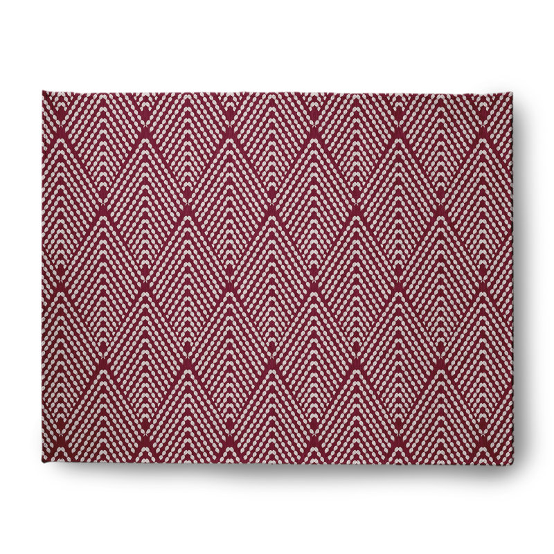 Chenille Geometric Indoor Rug, Rectangle 8' x 10'