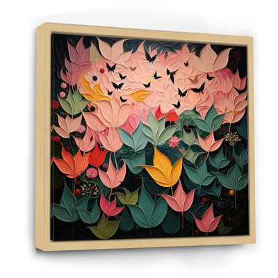 Élégance florale de chauve-souris