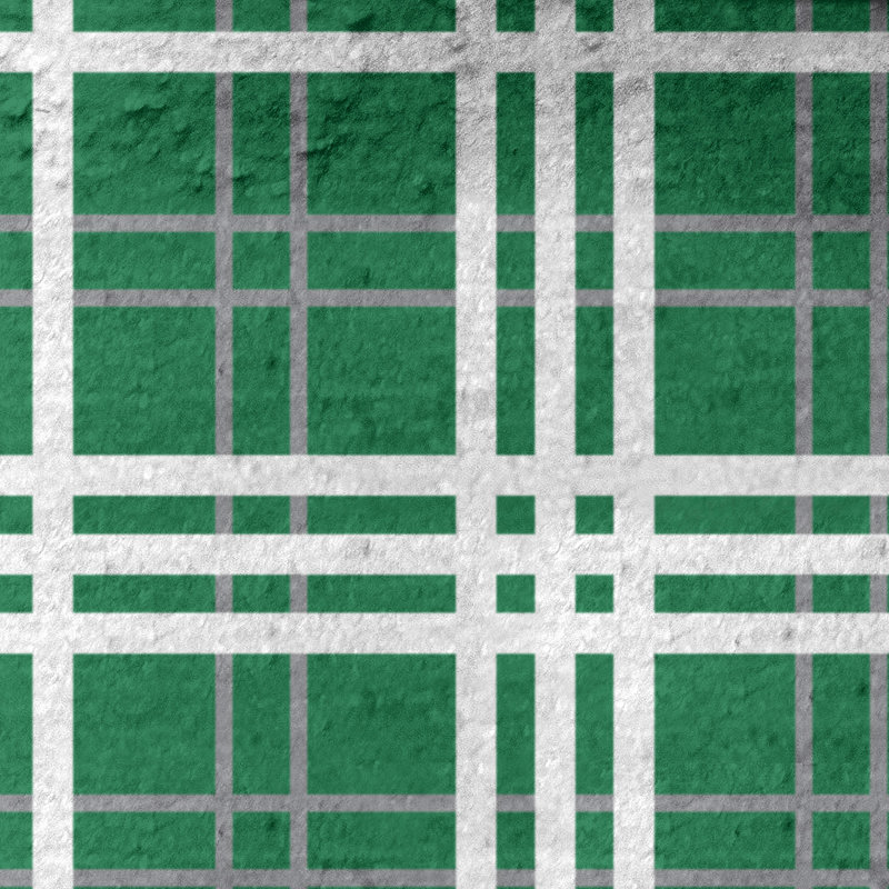 Bath Towel, Microfiber, Green/Silver/White