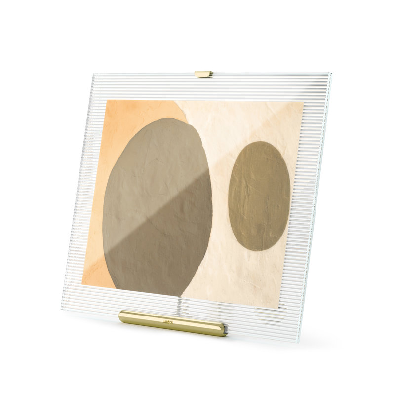 FLUTE PICTURE FRAME 8X10, Brass