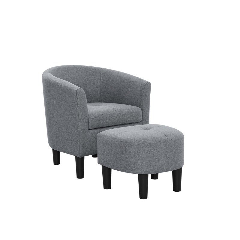 Une chaise de 25,5 po de largeur et des pieds, des coussins et des coussins noirs et élégants pour une maison de cactus avec sièges en plastique ajoutent du style à