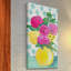 «Yellow Vase» par Jill Lambert, reproduction sur toile tendue-17682547