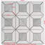 12" x 12" Marble Random Mosaic Wall & Floor Tile