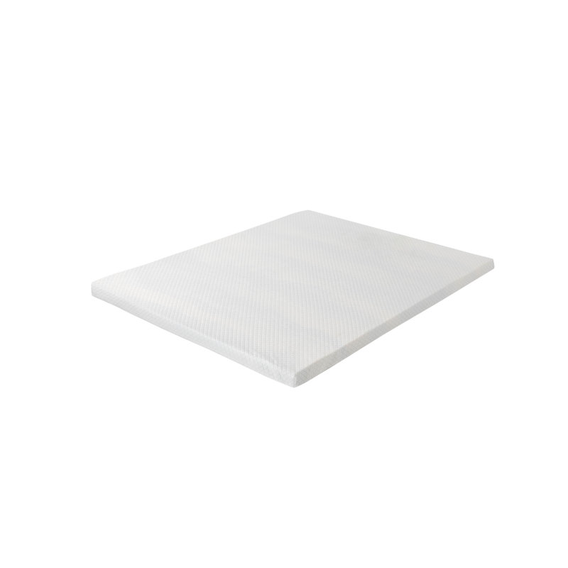 Gel Memory Foam Mattress Topper With Removable Breathable Soft Cover, Cooling Bed Topper For Comfort Body Support And Pressure Relief