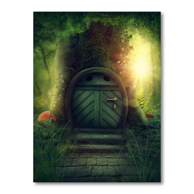 " Door In Big Magic Tree "