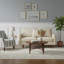 Causeuse à accoudoirs arrondis 56 po Sofa-680920425