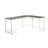 L-Shape Rectangular Computer Desk