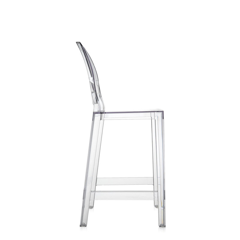 One More Outdoor Bar Stool, 65 cm, Crystal