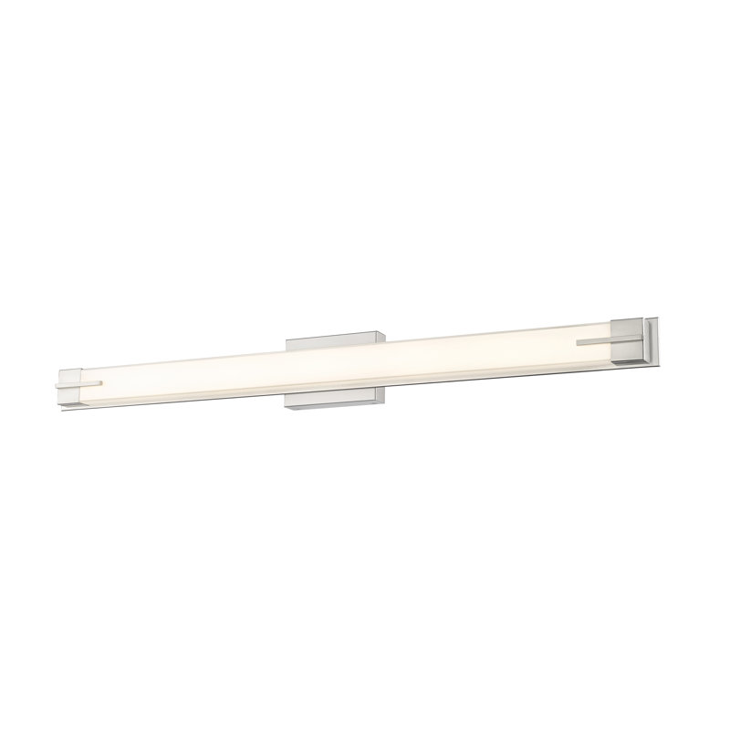 Chase 1 Light Vanity, Brushed Nickel