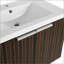 Meuble-lavabo de 30 pouces avec lavabo en résine, portes à fermeture en douceur, conception à fixation flottante
