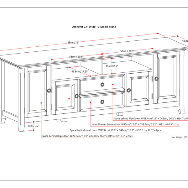 Dimensions du produit