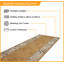 Runner Vintage Look Looped / Hooked Area Rug-607749366