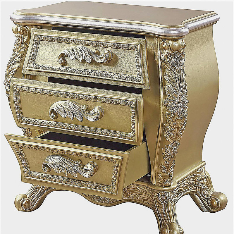 3 - Drawer Nightstand