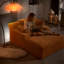 Très grande chaise longue d'intérieur, canapé rembourré en velours côtelé moderne, aucun assemblage requis, canapé-lit confortable pour le salon, le bureau-490958282-490958283