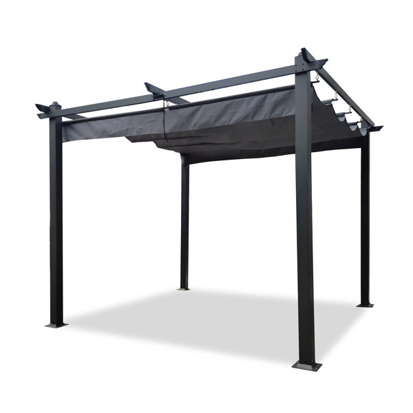 Sunny yard Aluminum Pergola with Canopy & Reviews | Wayfair