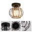 Plafonnier semi-encastré en cristal 1 lumière Temaraia-390846461