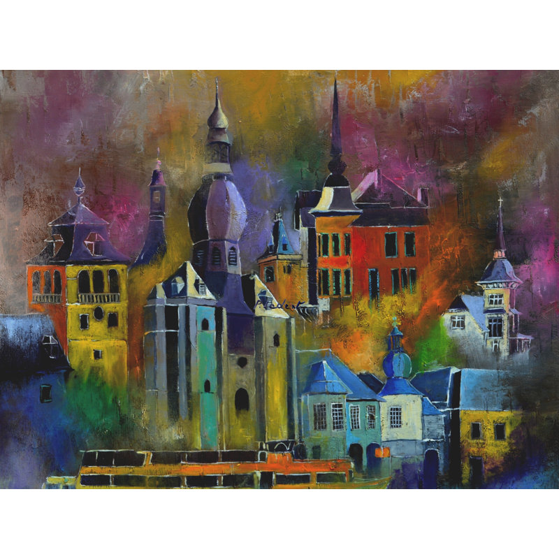 Magic City par Pol Ledent, H 25,25 po x l 31,25 po x P 0,875 po