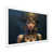 White Single Picture Framed