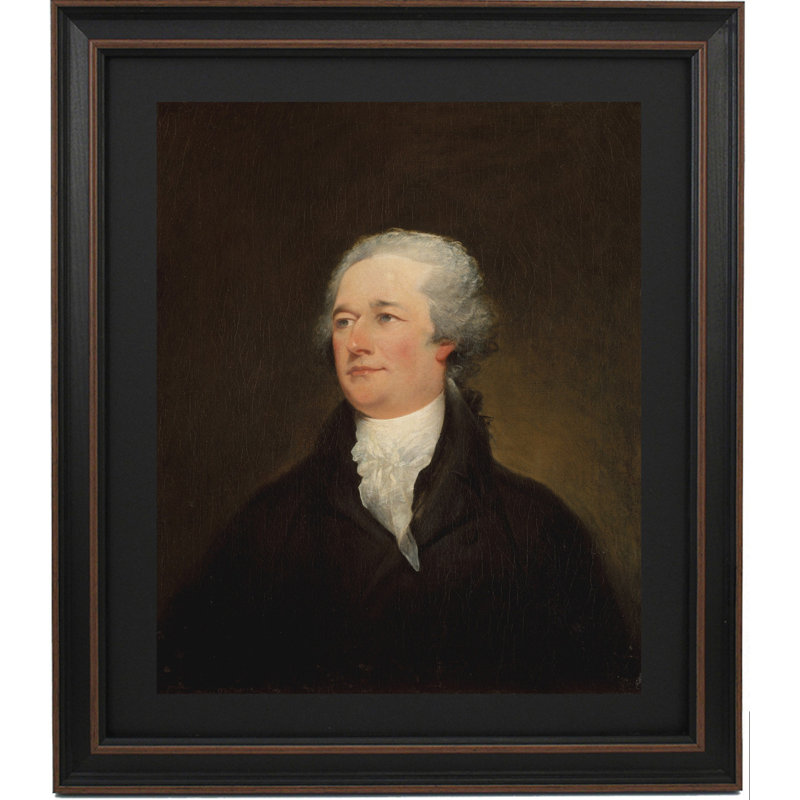 Alexander Hamilton By John Trumbull, Circa 1804, 36" H x 30" W