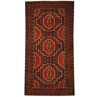 Hartste Wool Oriental Indoor Rug