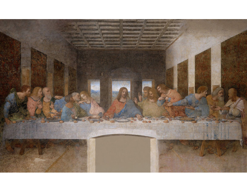 La Cène, H 15 po x l 24 po