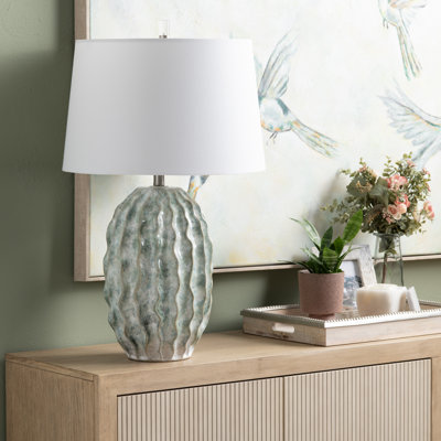 31" Ceramic Table Lamp With  Shade