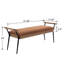 Banc de rangement industriel avec accoudoirs Ameera-1931345593
