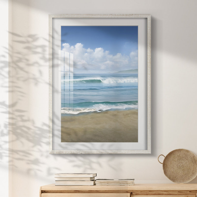 Ink Bleed Landscape II -Gallery Wrapped Canvas