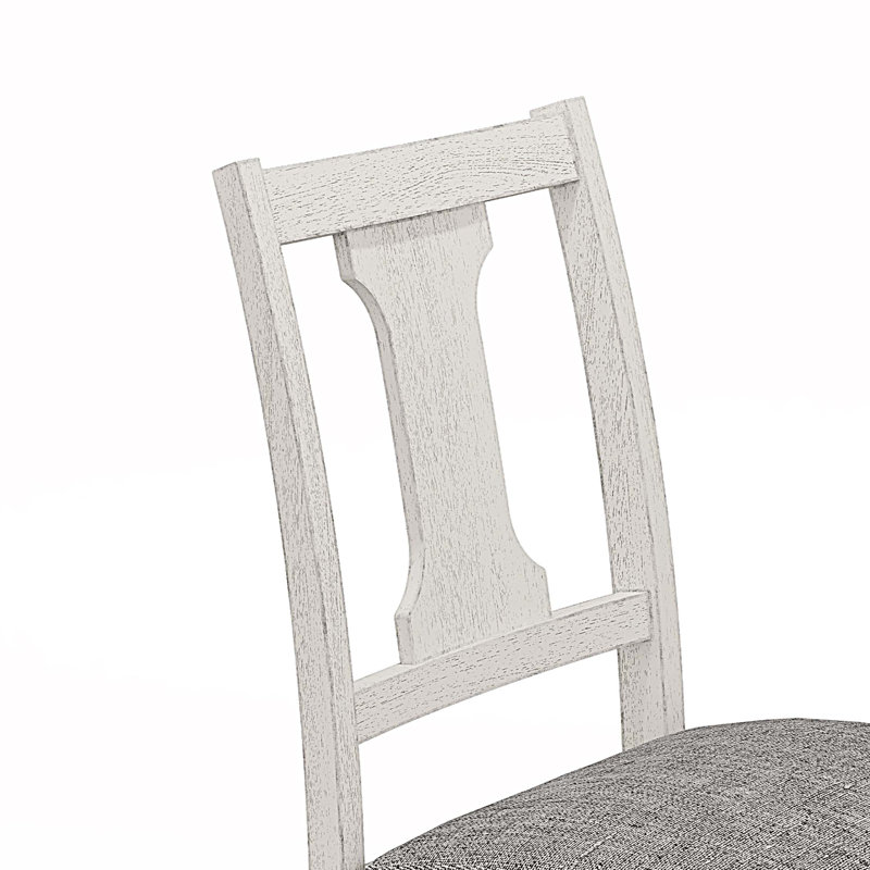 Chaise d'appoint rembourrée, ensemble de 2