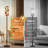  68.5" Standing Floor Lamp Seamless red apples Realistic plant Hand drawing colored Dimmable Metal Pole Lamp with Linen Lampshade LED Bulb Included