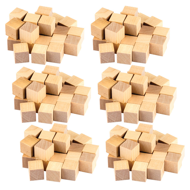 Cubes en bois Stem Basics