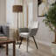 Metal Dining Chairs in Hide Leather-883128696