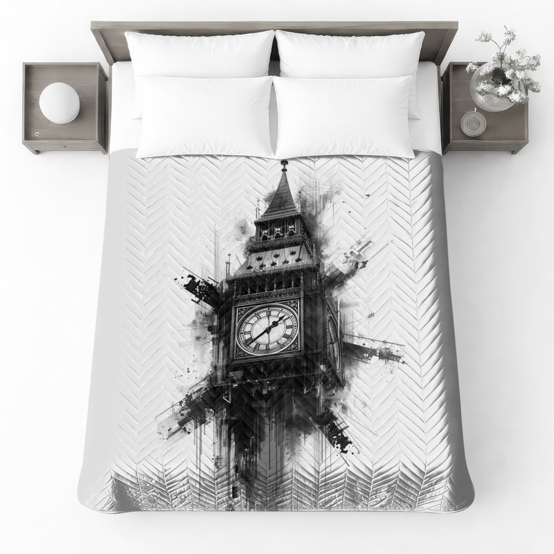 Famous Landmarks Bedding, Full / Double