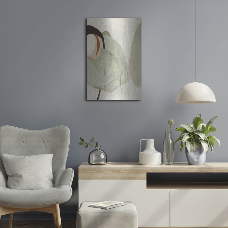 «Moon Rock» par Design Fabrikken, art mural en métal, H 24 po x l 16 po