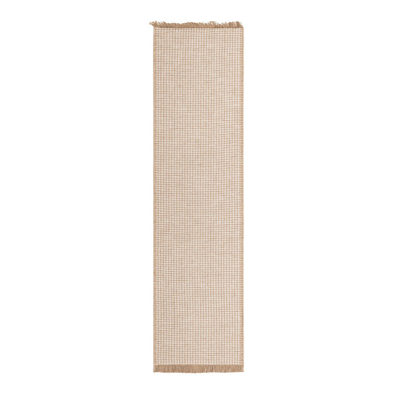 Gracie Oaks Brookline Glenrio Rug Ivory, Tapis de couloir 2 pi x 8 pi