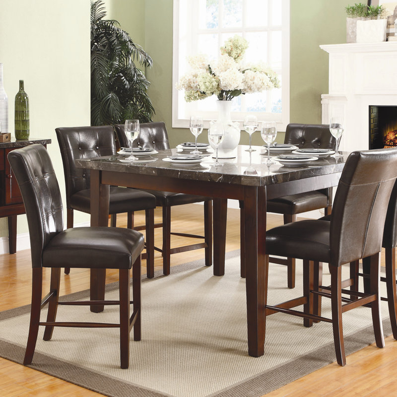 Petrosky Solid Wood Base Dining Table