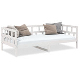 vidaXL Day Bed Solid Pine Wood