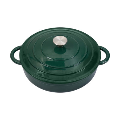 Living and Home 3.6 L Non-Stick Cast Iron Stainless Steel Stock Pot