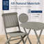 Ensemble bistro en bois-681081591