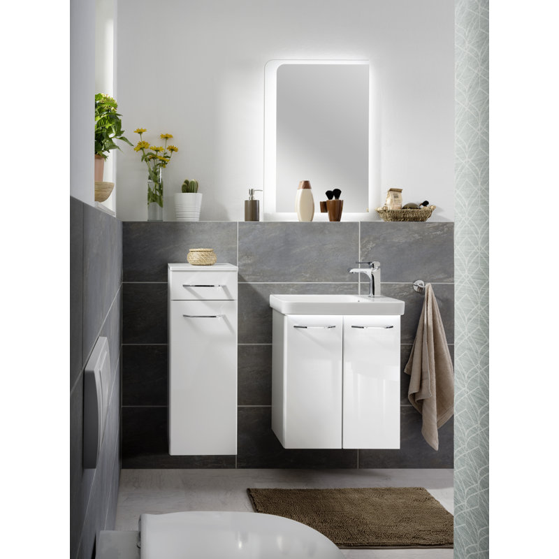 Milano Bathroom Cabinet, White