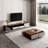  Walnut Veneer TV Stand with 4 Drawers-1879433036-1879744180