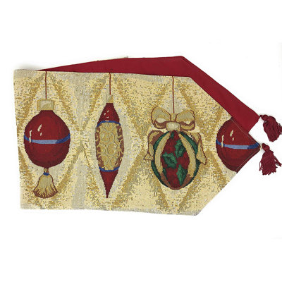 Hoy Geometric Christmas Dining linen set