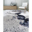 Tapis argenté et multicolore noué à la main de haute qualité-62092489