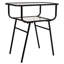 Smelterville 60cm W Iron Bedside Table