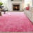 Living Room Rug 8x10 Modern Ombre Rug Washable Rug Distressed Pink Rug, Soft Stain Resistant Rug, Non Slip Low Pile Thin Rug, Indoor Foldable Printed Rug for Bedroom, Nursery-791310169-791310172