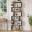 Bibliothèque géométrique H 75 po x l 27,6 po Hermoth, étagère de rangement à 6 niveaux, présentoir contemporain Hermoth-1453163149-1437801700-1456613206