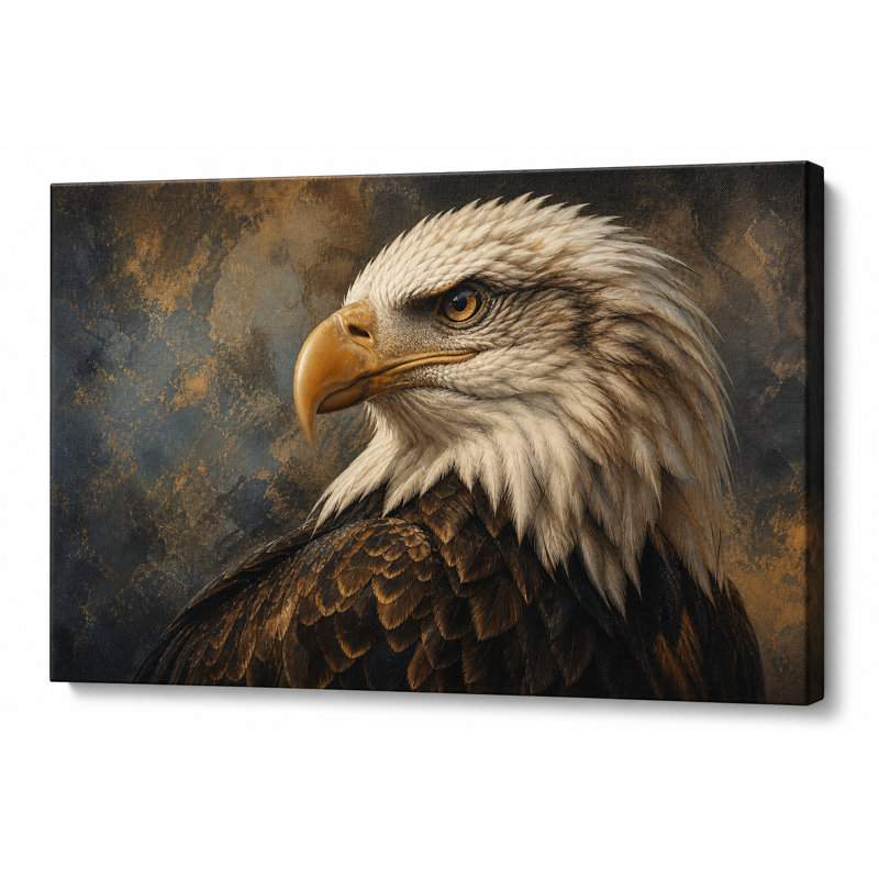 Art mural neutre sur toile neutre Americana, 16"H x 24"W x 1.5"D