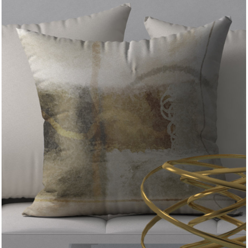 Reversible Throw Pillow, 18" x 18"